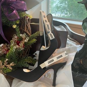 SOLD OUT Dior Sling backs fits 9.5 US. 40.5 EuroTried on only new. Never worn!